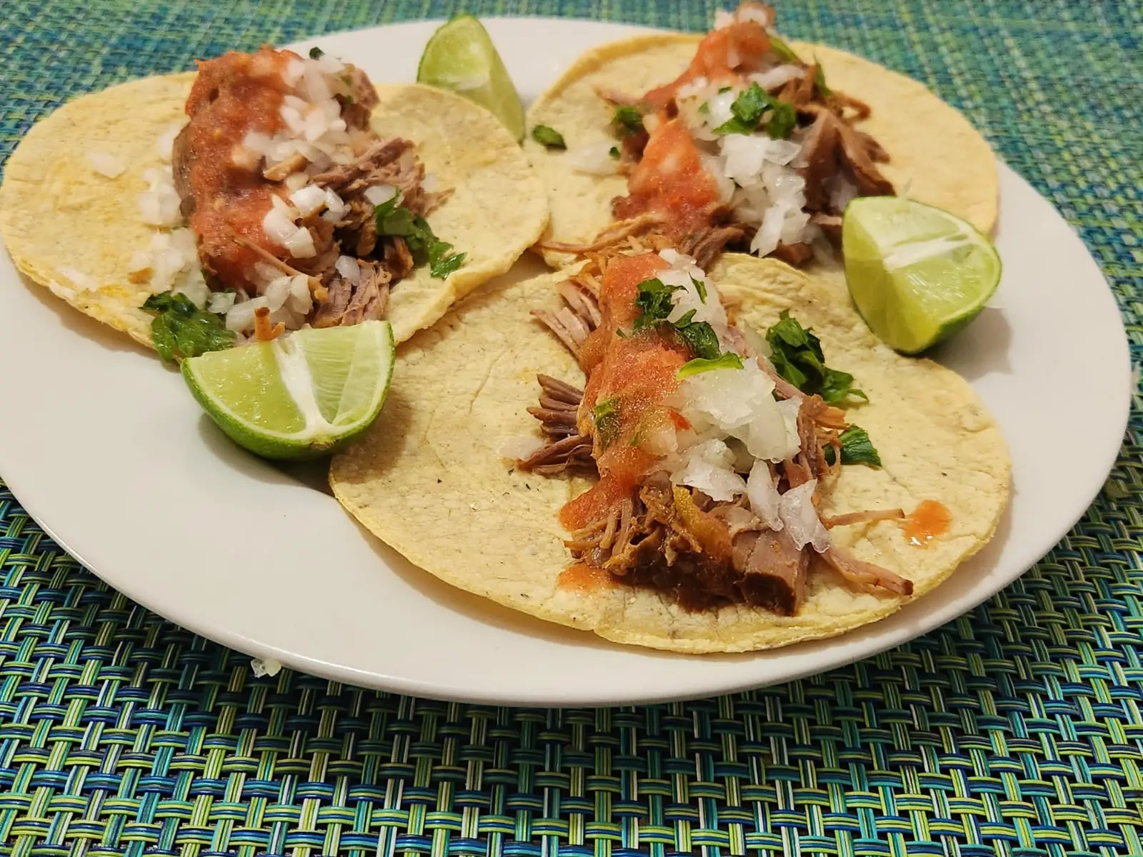 Foto de tacos de barbacoa